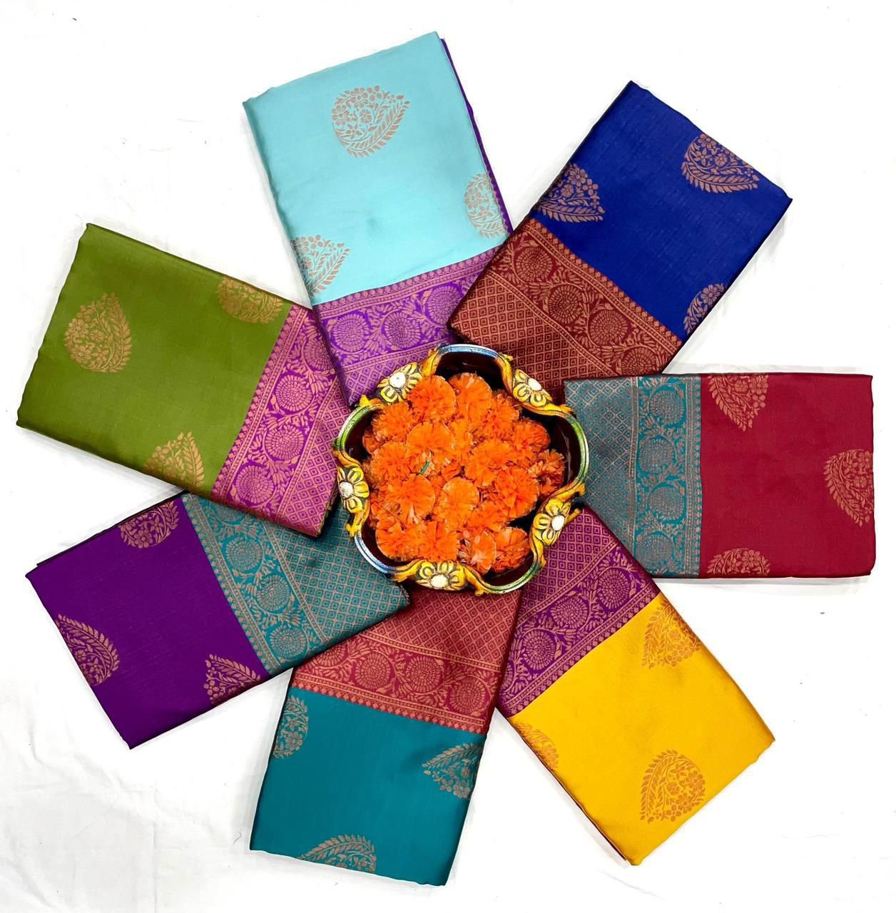 Launching Soft Silk 4059 Lichi Silk Jacquard Worked Saree Collection Wholesale 2026