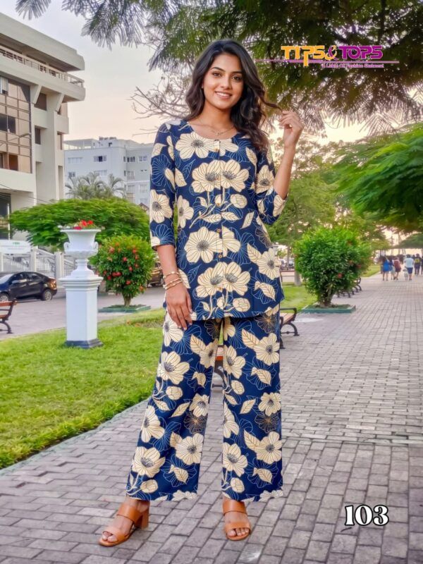 Stylish Tips And Tops Fashion Beats Vol 17 Rayon Printed Kurti With Bottom Wholesale 2026
