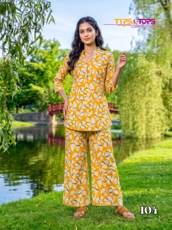 Stylish Tips And Tops Fashion Beats Vol 17 Rayon Printed Kurti With Bottom Wholesale 2026
