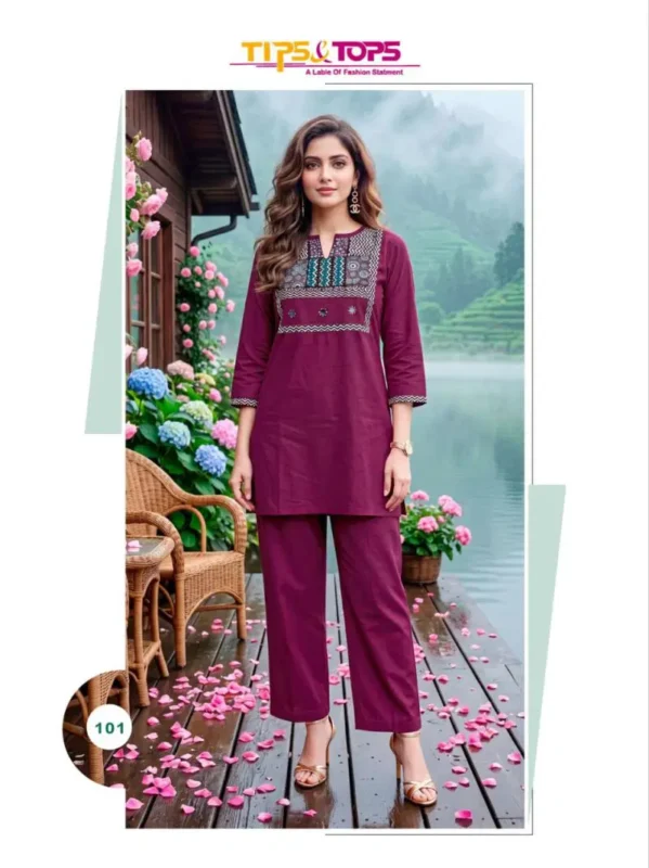 Beautiful Tips And Tops Senorita Vol 2 Dhabu Cotton Co Ord Set Collection Wholesale 2026
