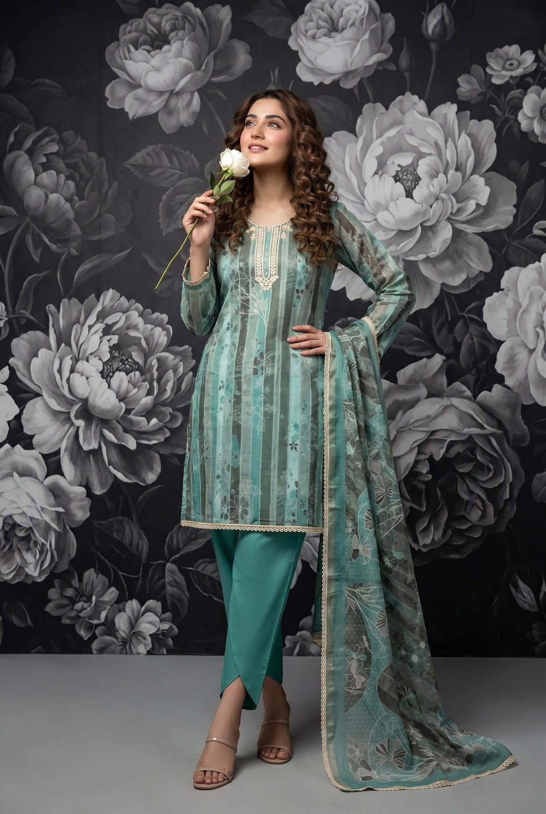 Launching Tulip 14 A To D Cotton Lilan Simmar Printed Kurti With Bottom Dupatta Wholesale 2026