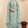 Vinay Kuleesh Meenisha Viscose Muslin Meenakari Worked Salwar Kameez Wholesale