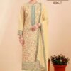Vinay Kuleesh Meenisha Viscose Muslin Meenakari Worked Salwar Kameez Wholesale