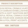 Stylish Vinay Kuleesh Shobhaa Royal Crinkle With Zarkhan Work Salwar Kameez Collection Wholesale 2026