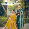 Woodee Bawree Rayon Thread Worked Kurti With Bottom Dupatta Wholesale