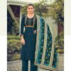 Stylish Woodee Bawree Rayon Thread Worked Kurti With Bottom Dupatta Wholesale 2026