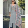 Stylish Woodee Bawree Rayon Thread Worked Kurti With Bottom Dupatta Wholesale 2026