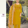 Stylish Woodee Bawree Rayon Thread Worked Kurti With Bottom Dupatta Wholesale 2026