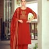 Beautiful Woodee Nikhaar Rayon Jacquard Work Kurti With Bottom Dupatta Wholesale 2026