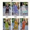 Latest Wooglee Yamini Rayon Thread Work One Piece Wholesale 2026