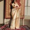 LFK 5355 Banarasi Soft Silk Zari Work Festival Saree Supplier in Surat