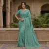 RRD 1010 Georgette Diamond Work Daily & Festival Wear Saree