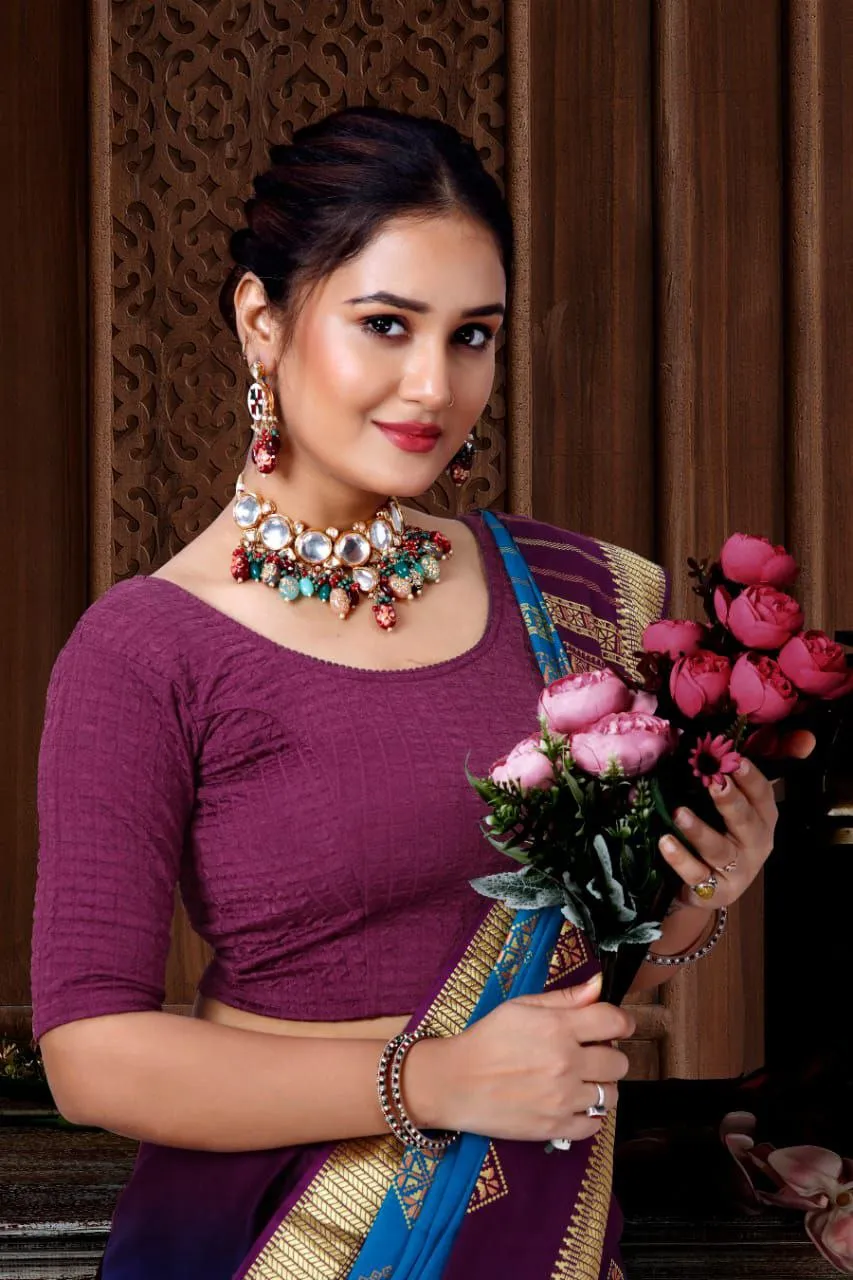 Anika Elegant Daily Wear Trending Stretchable Readymade Blouse in Surat