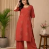 Kiara Cotton Daily Wear Kurti Palazzo Wholesale Market in Surat