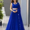 SWT 344 Cotton Mirror Work Special Navratri Chaniya Choli