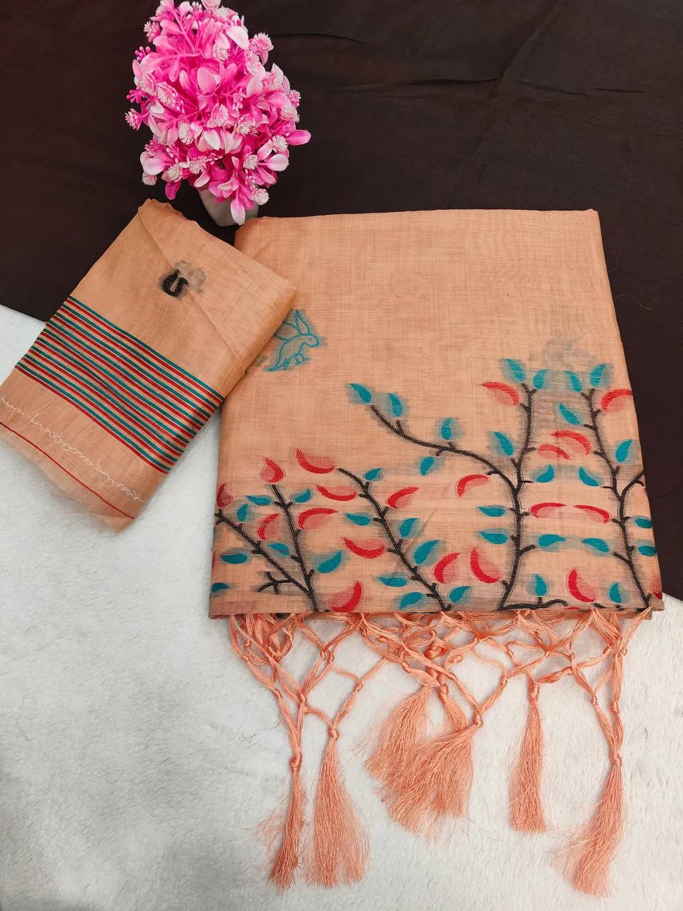 Laxmi 1124 Kalyani Cotton Zari Silk Festival Saree For Women