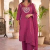 Shiv 3015 Cotton Embroidery Work Kurti With Bottom Dupatta Wholesale Market in Surat