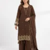 BV 481 Rayon Embroidery With Latkan Work Traditional Festival Dress for Women