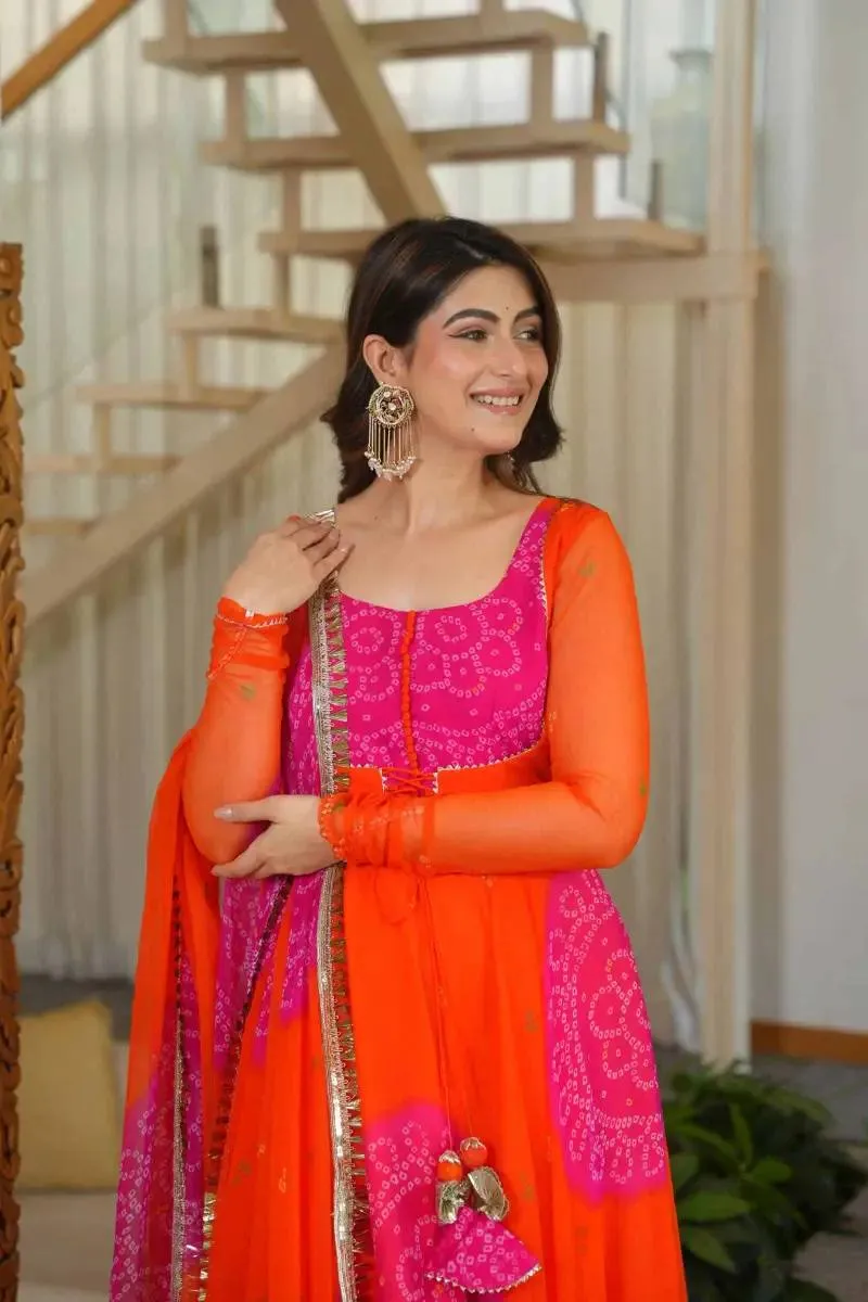 Deepika 1635 Faux Georgette Printed Anarkali Set Manufacturers in Surat