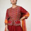 C585 182 Muslin Cotton Printed Mirror Work Chaniya Choli Navratri 2026
