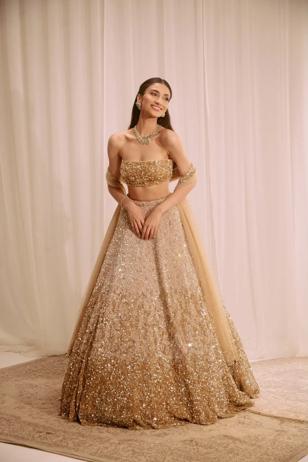 HCR 1139 Soft Net Sequence Zari work Party Wear Lehenga Suppliers in India
