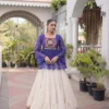 Moni 5074 Laheriya Printed Gamthi Work Navratri Top Skirt Collection