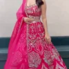 HCR 1137 Satin Sequence Mirror Work Trending Lehenga Choli Wholesale Market
