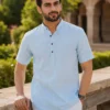 Lekha LI Khadi Linen Daily Wear Short Kurta Collection