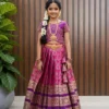 Pari Lichi Silk Zari Weaving Combo South Style Lehenga Choli