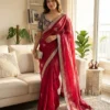 SS1010 5577 Fandy Satin Silk Designer Saree Collection