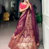 WMN 2062 Jacquard Silk Zari Work Party Wear Lehenga Choli Collection