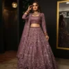 SBD 1861 Net Embroidery Sequence Work Party Wear Lehenga Choli