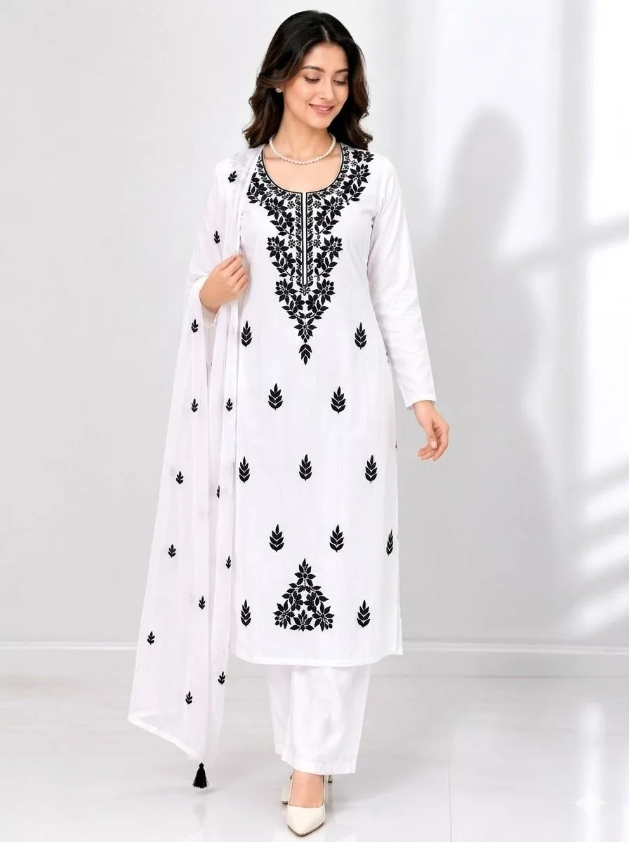 RRD Rayon Embroidery Office & Daily Wear Readymade Dress