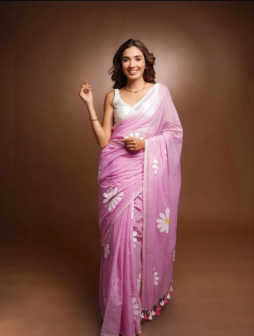 RRD Lilan Printed Daily Wear Saree Suppliers in India