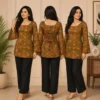 Aawiya Rayon Printed Work Office & Daily Wear Short Kurti