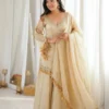Sabina 5357 Doremon Crush Mirror Work Fancy Party Wear Trending Sharara Suit