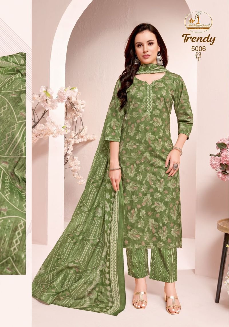 Beautiful Miss World Trendy Vol 5 Readymade Cotton Printed Kurti Pant With Dupatta Wholesale 2026