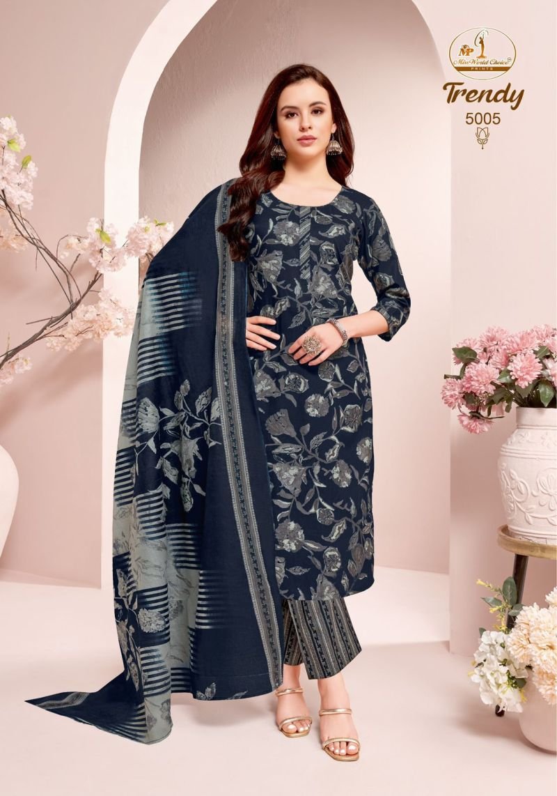 Beautiful Miss World Trendy Vol 5 Readymade Cotton Printed Kurti Pant With Dupatta Wholesale 2026