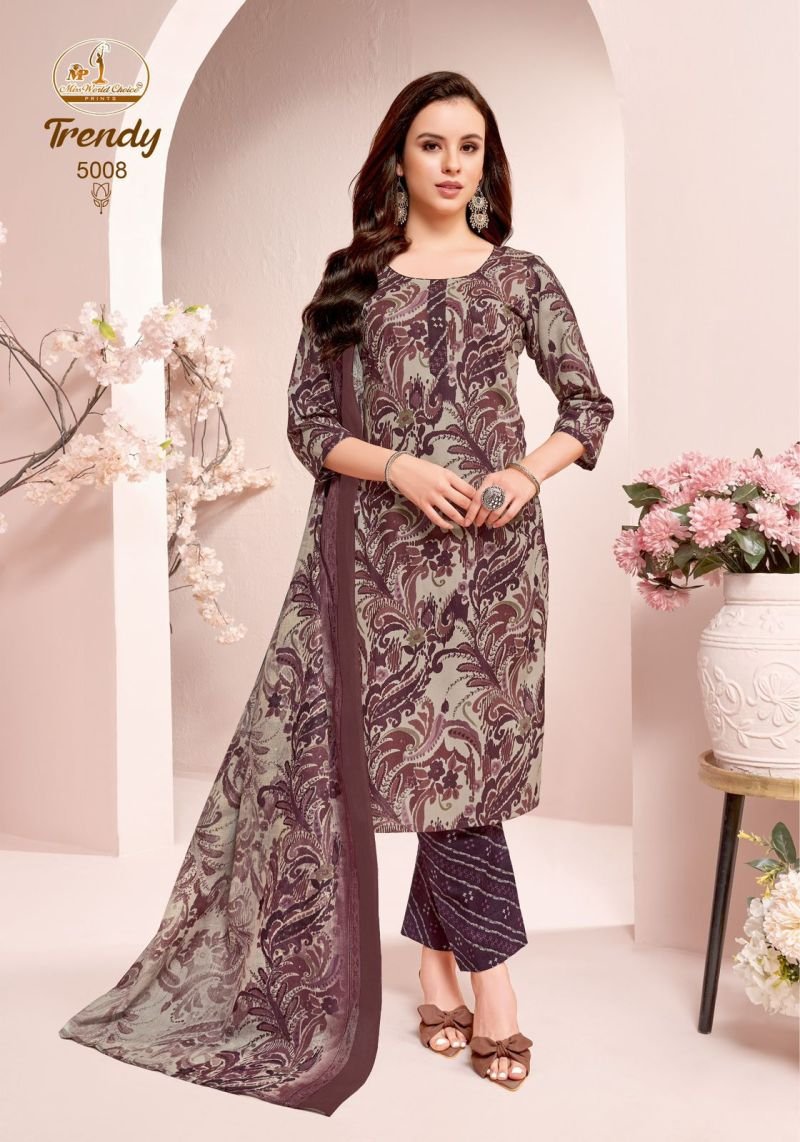 Beautiful Miss World Trendy Vol 5 Readymade Cotton Printed Kurti Pant With Dupatta Wholesale 2026