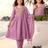 Latest Mishri Kids 1 Mal Chanderi Embroidery Kurti With Bottom Dupatta Wholesale 2026