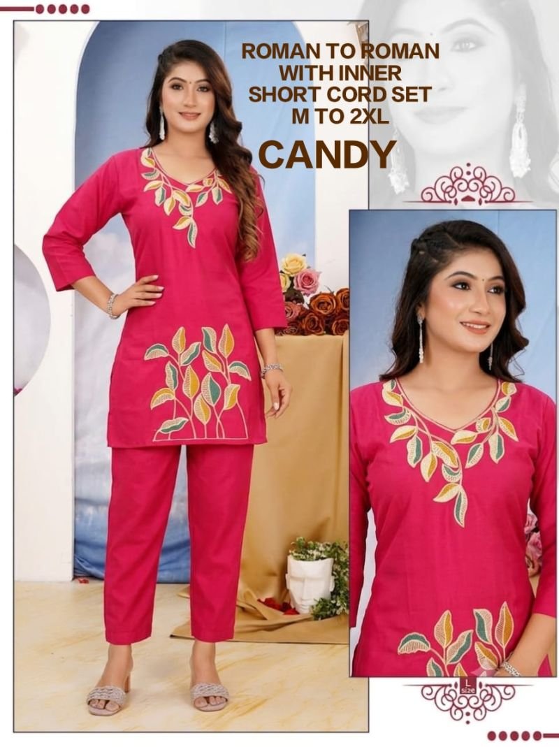 Candy Vol 1 Roman Embroidered Co Ord Set Collection Wholesale