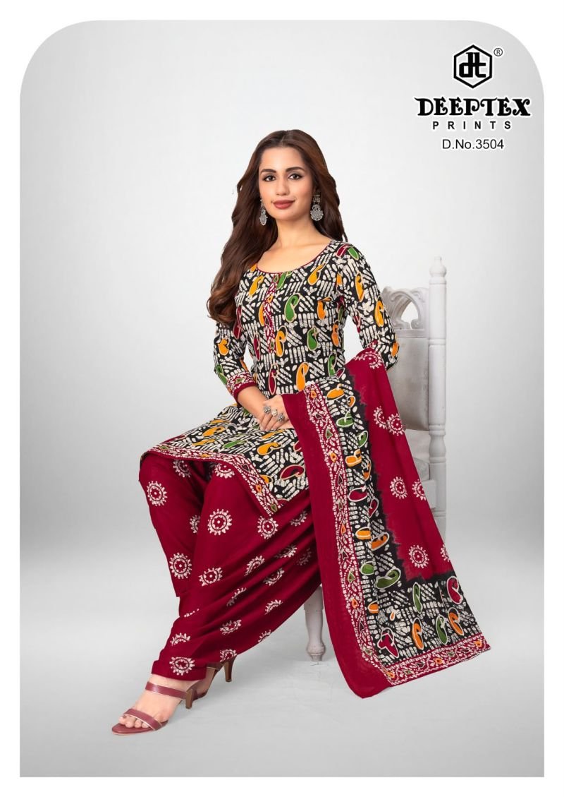 Beautiful Deeptex Batik Vol 35 Cotton Printed Dress Material Collection Wholesale 2026