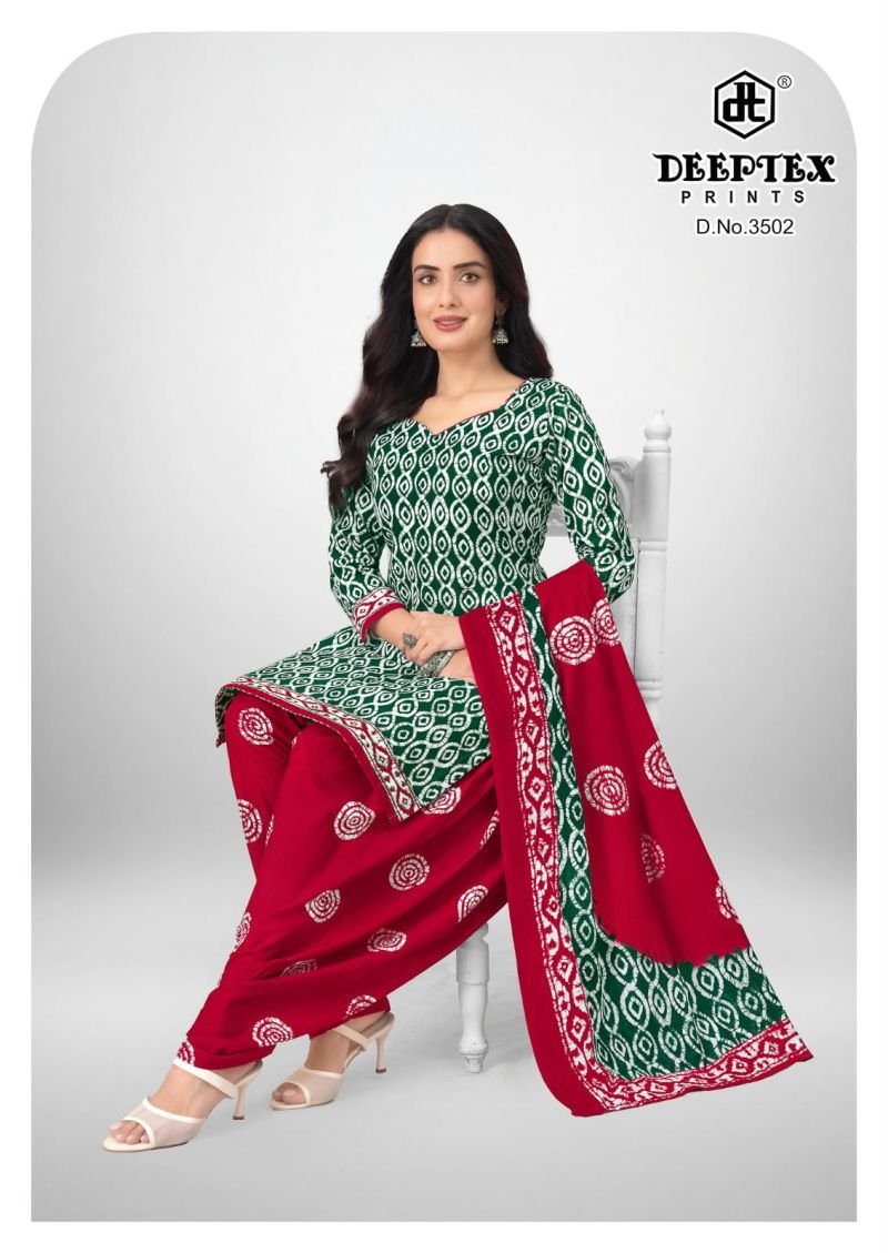 Beautiful Deeptex Batik Vol 35 Cotton Printed Dress Material Collection Wholesale 2026