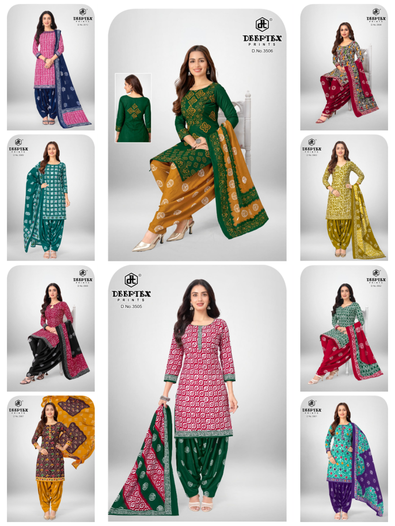 Beautiful Deeptex Batik Vol 35 Cotton Printed Dress Material Collection Wholesale 2026