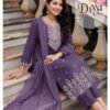 Latest Diya Vol 6 Roman Silk Embroidered Kurti With Bottom Dupatta Wholesale 2026