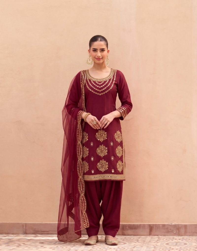 Latest Kb Super Hit D No 4113 To 14 Silk Embroidered Salwar Suit Wholesale 2026
