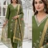 Launching Parchi Vol 1 Berline Embroidered Kurti Pant With Dupatta Wholesale 2026