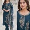 Launching Parchi Vol 1 Berline Embroidered Kurti Pant With Dupatta Wholesale 2026