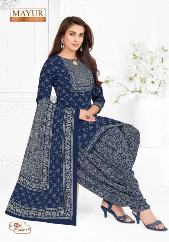 Latest Mayur Khushi Vol 84 Cotton Printed Daily Wear Dress Material Wholesale 2026