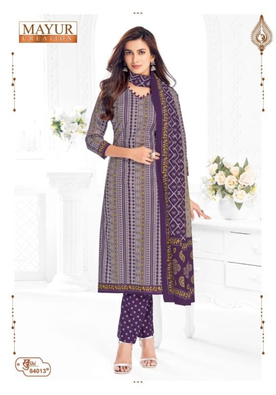 Latest Mayur Khushi Vol 84 Cotton Printed Daily Wear Dress Material Wholesale 2026